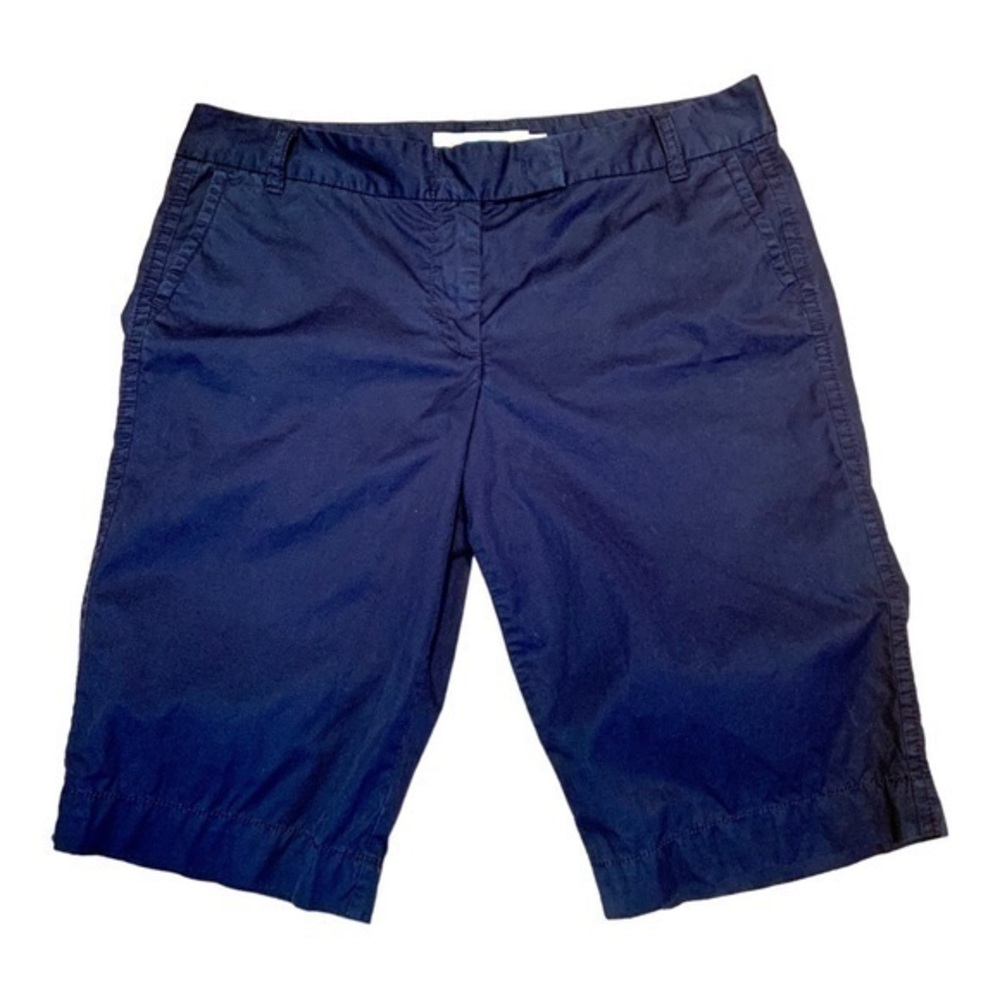 J. Crew Navy Blue Bermuda Shorts